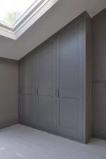Wardrobes & Units in Loft conversions  - design consultation and fitting by Barrett Kitchens, Donegal, Ireland