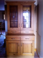 Oak Kitchen Dresser  - designed and fitted by Barrett Kitchens, County Donegal, Ireland